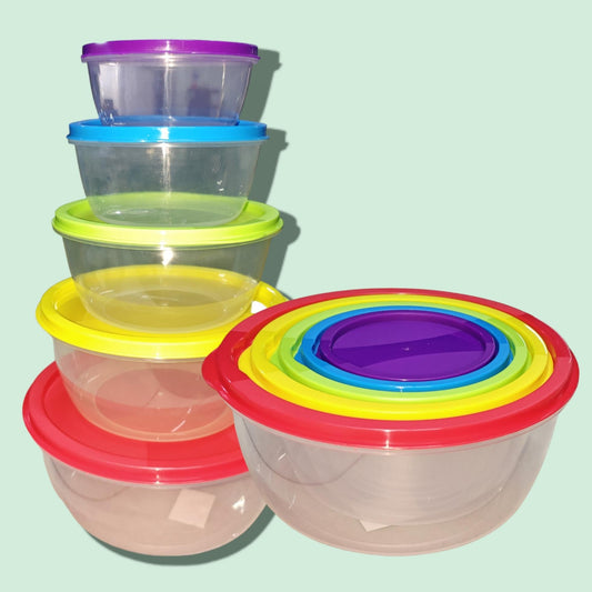 RECIPIENTE PVC 5PCS 8055