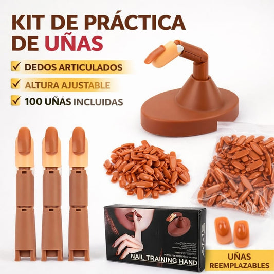 DEDO DE PRACTICAPARA UNAS REEMPLAZABLES