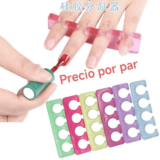 SEPARADOR DE DEDOS SILICONA