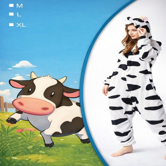 PIJAMA VACA ADULTO