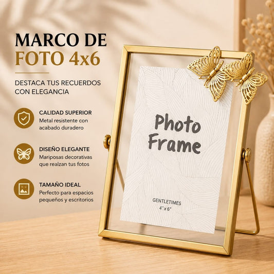 PORTARETRATO DE METAL 4*6PULG SS19-P02-1A