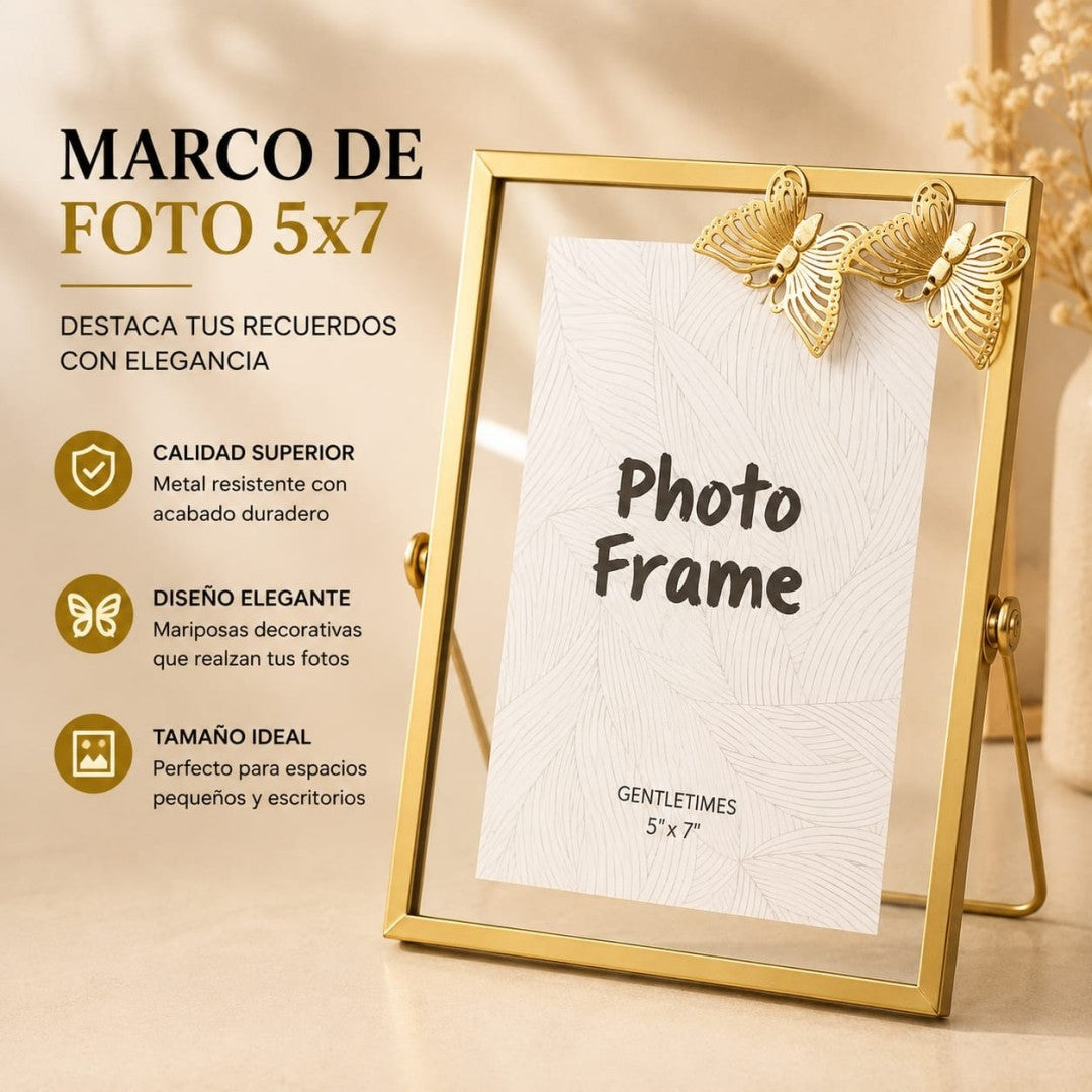 PORTARETRATO DE METAL 5*7PULG SS19-P02-1A