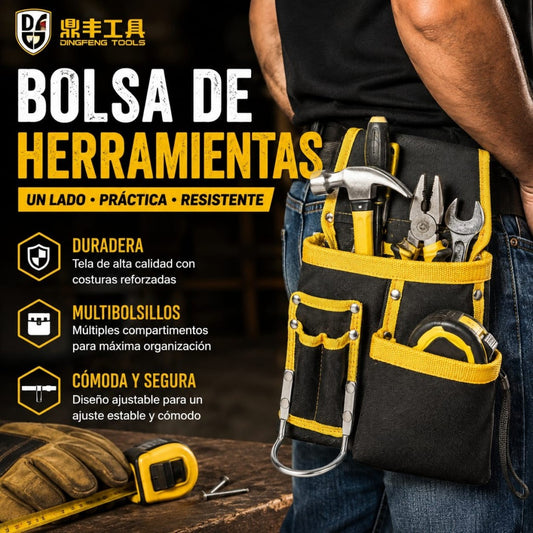 CINTURON PORTA HERRAMIENTAS CON CANCHO