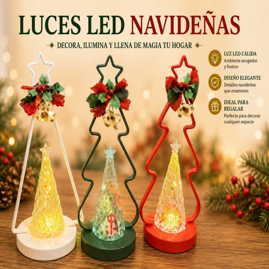 LAMPARA DECORATIVA DE ARBOL NAVIDENO