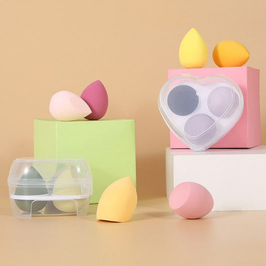 ESPONJA MAQUILLAJE 3PCS CORAZON