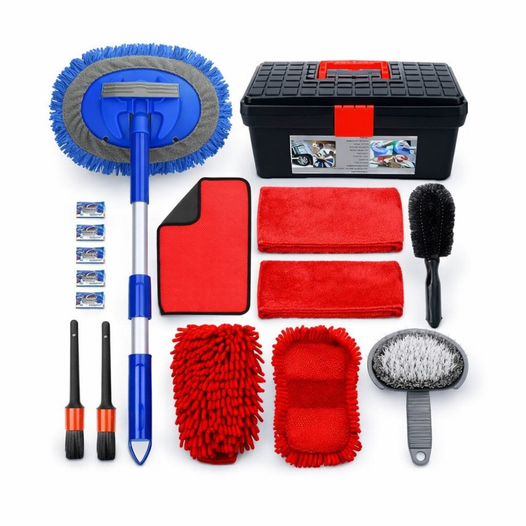 KIT DE COMPLETO DE LIMPIEZA PARA AUTO