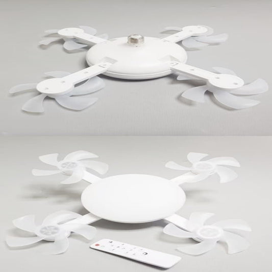 LAMPARA VENTILADOR 4 CABEZA CONTROL