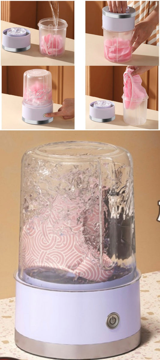 MINI LAVADORA TRANSPALENTE