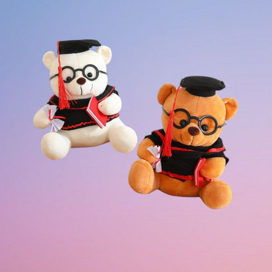 PELUCHE OSO BIRRETE 15CM