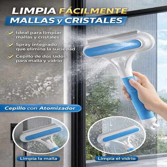 LIMPIAVIDRIOS CON  ROCIADOR