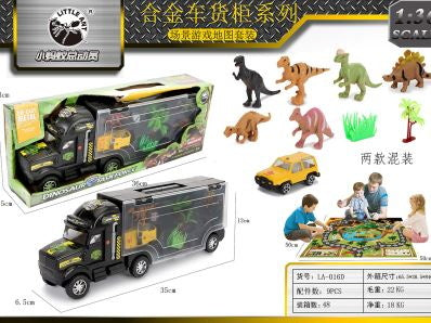 TRAILER METAL DINOSAUIO LA-016D