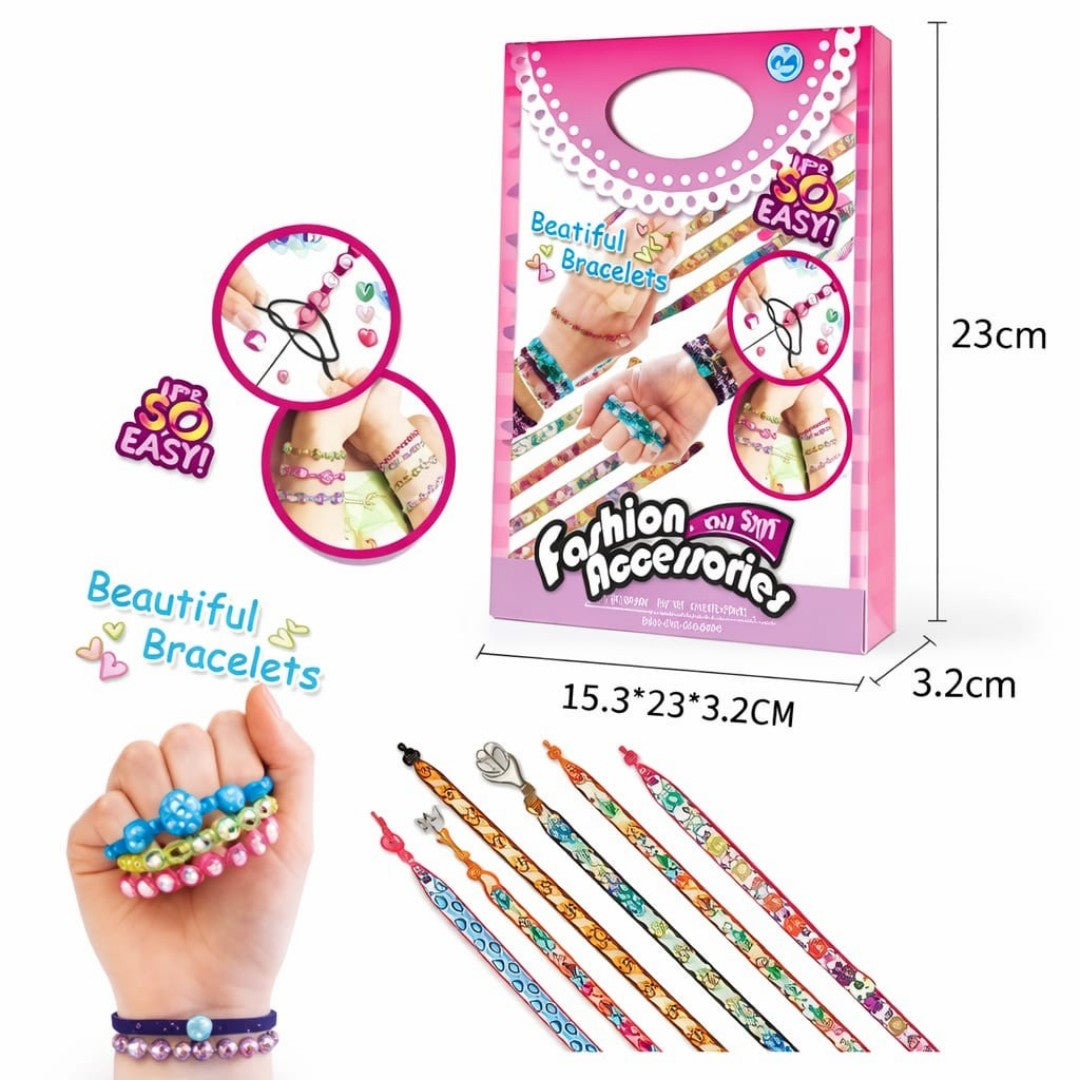 SET PULSERA TEJIDA DIY ZD009