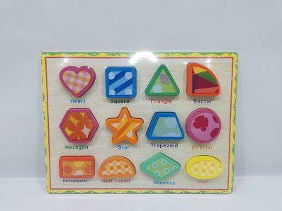 ROMBECABEZA DE APRENDIZAJE DE MADERA ME555-8