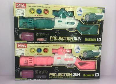 PISTOLA BURBUJA C/POYECTOR 889