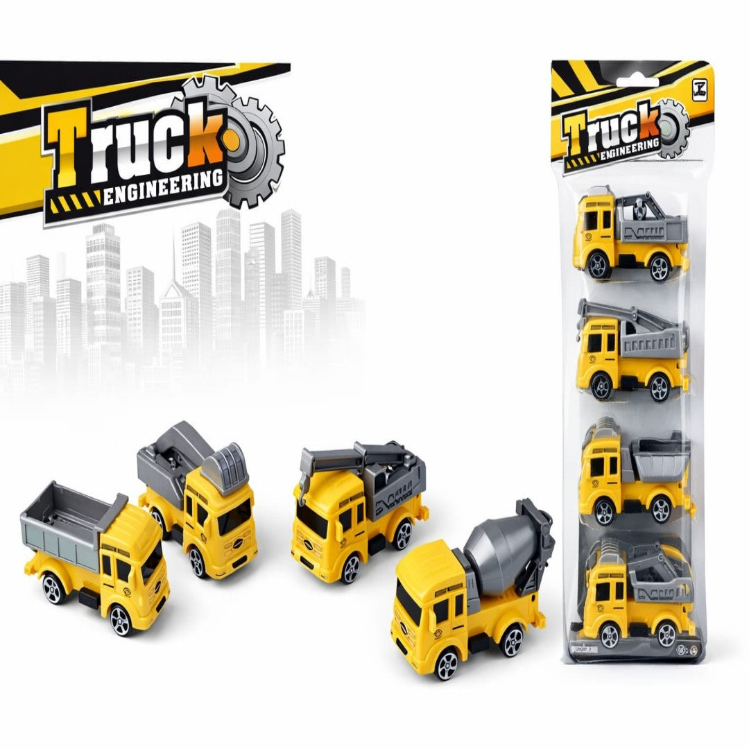 SET CARRO CONSTRUCCION 4PCS 688-5